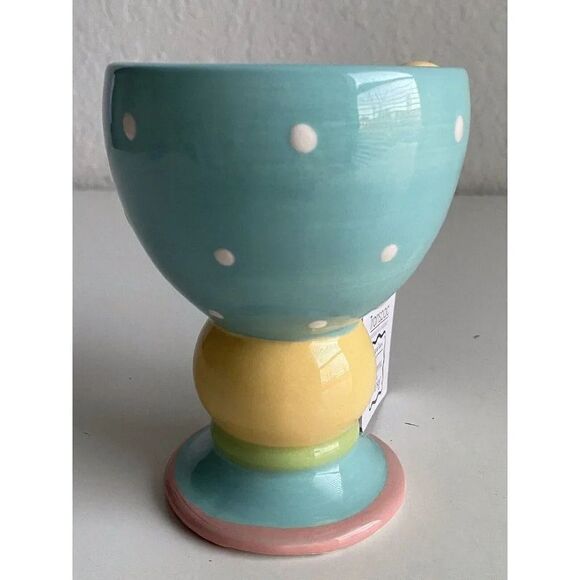 Johanna Parker Easter Dottie Chick Fancy Ceramic Mug Decor Spring NEW - Picture 6 of 11